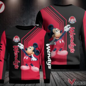 Fleece Wendy's Uniform Custom Clothes Style 1, Unique Gifts For Employee - Vesles2014s 3