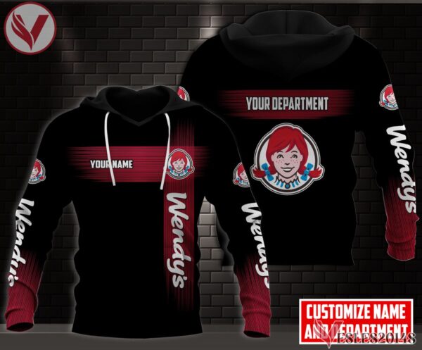 Fleece Wendy's Uniform Custom Clothes Style 13, Unique Gifts For Employee - Vesles2014s 1