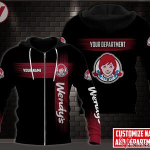 Fleece Wendy's Uniform Custom Clothes Style 13, Unique Gifts For Employee - Vesles2014s 2
