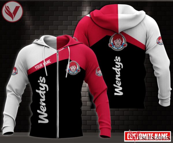 Fleece Wendy's Uniform Custom Clothes Style 14, Unique Gifts For Employee - Vesles2014s 2