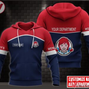Fleece Wendy's Uniform Custom Clothes Style 18, Unique Gifts For Employee - Vesles2014s 1