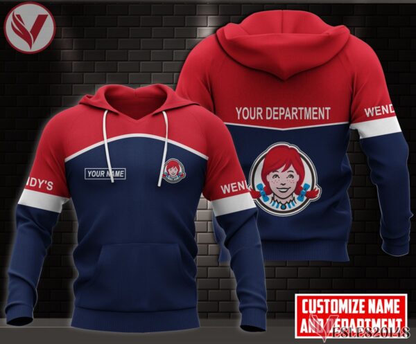 Fleece Wendy's Uniform Custom Clothes Style 18, Unique Gifts For Employee - Vesles2014s 1