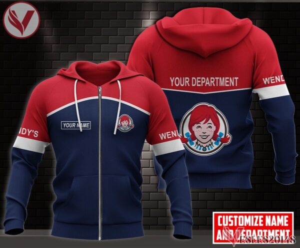 Fleece Wendy's Uniform Custom Clothes Style 18, Unique Gifts For Employee - Vesles2014s 2