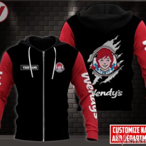 Fleece Wendy's Uniform Custom Clothes Style 19, Unique Gifts For Employee - Vesles2014s 2