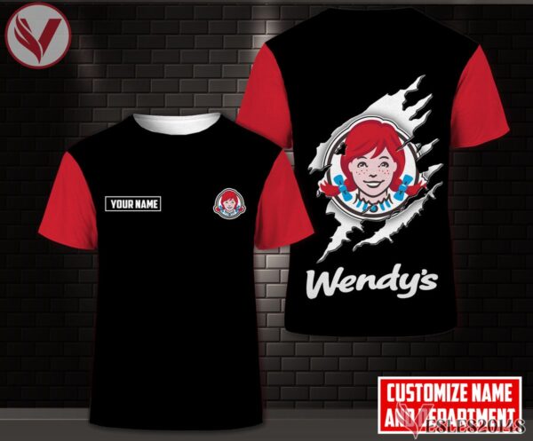 Fleece Wendy's Uniform Custom Clothes Style 19, Unique Gifts For Employee - Vesles2014s 3