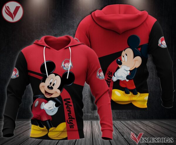 Fleece Wendy's Uniform Custom Clothes Style 2, Unique Gifts For Employee - Vesles2014s 1