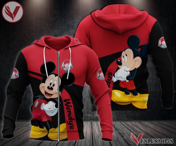 Fleece Wendy's Uniform Custom Clothes Style 2, Unique Gifts For Employee - Vesles2014s 2