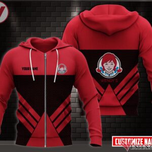 Fleece Wendy's Uniform Custom Clothes Style 20, Unique Gifts For Employee - Vesles2014s 2