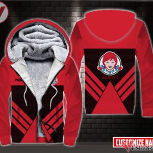Fleece Wendy's Uniform Custom Clothes Style 20, Unique Gifts For Employee - Vesles2014s