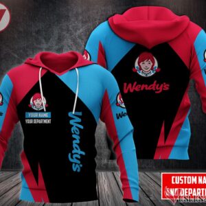 Fleece Wendy's Uniform Custom Clothes Style 22, Unique Gifts For Employee - Vesles2014s 1