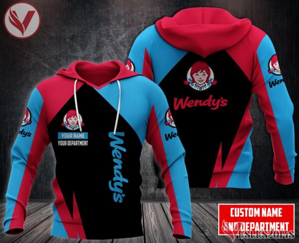 Fleece Wendy's Uniform Custom Clothes Style 22, Unique Gifts For Employee - Vesles2014s 1