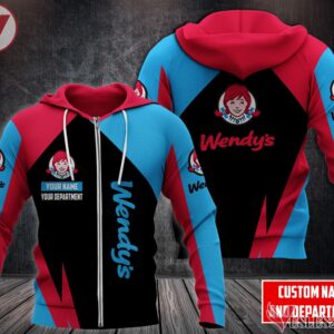 Fleece Wendy's Uniform Custom Clothes Style 22, Unique Gifts For Employee - Vesles2014s 2