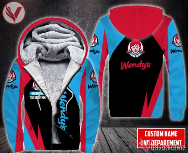 Fleece Wendy's Uniform Custom Clothes Style 22, Unique Gifts For Employee - Vesles2014s