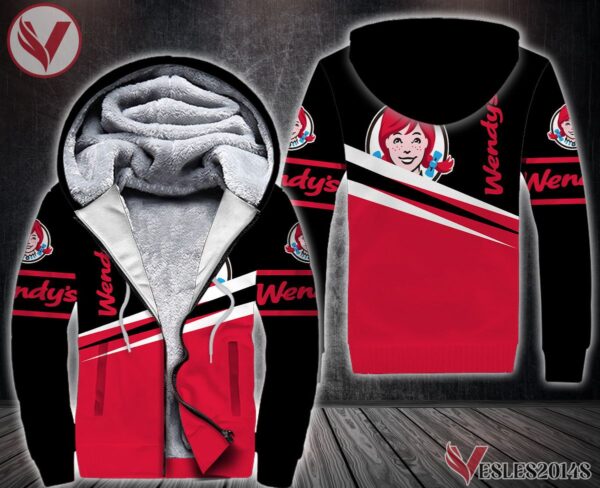 Fleece Wendy's Uniform Custom Clothes Style 23, Unique Gifts For Employee - Vesles2014s