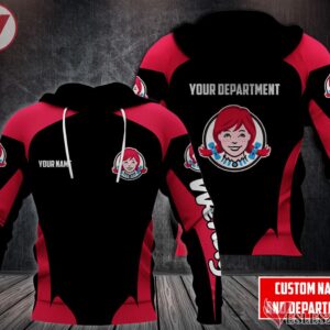Fleece Wendy's Uniform Custom Clothes Style 24, Unique Gifts For Employee - Vesles2014s 1