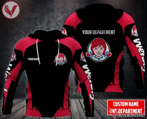 Fleece Wendy's Uniform Custom Clothes Style 24, Unique Gifts For Employee - Vesles2014s 1
