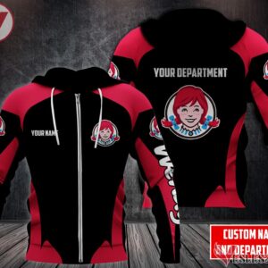 Fleece Wendy's Uniform Custom Clothes Style 24, Unique Gifts For Employee - Vesles2014s 2