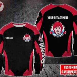 Fleece Wendy's Uniform Custom Clothes Style 24, Unique Gifts For Employee - Vesles2014s 3