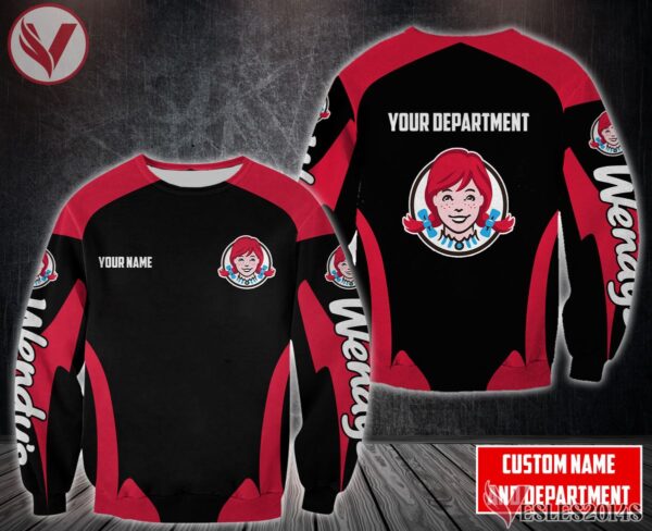 Fleece Wendy's Uniform Custom Clothes Style 24, Unique Gifts For Employee - Vesles2014s 3