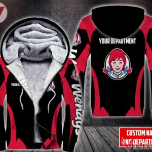 Fleece Wendy's Uniform Custom Clothes Style 24, Unique Gifts For Employee - Vesles2014s