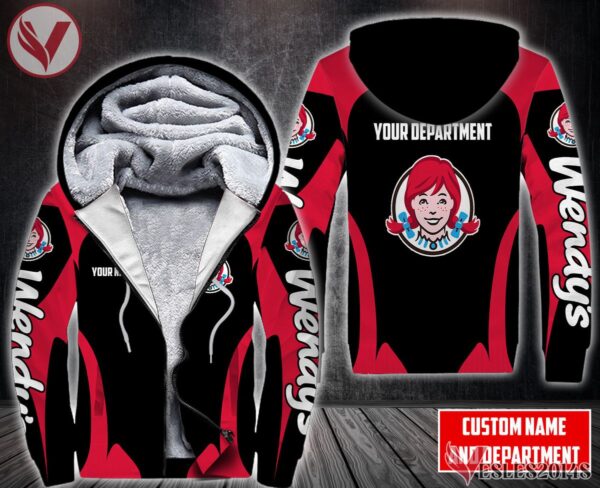 Fleece Wendy's Uniform Custom Clothes Style 24, Unique Gifts For Employee - Vesles2014s