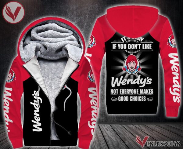 Fleece Wendy's Uniform Custom Clothes Style 25, Unique Gifts For Employee - Vesles2014s