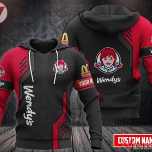 Fleece Wendy's Uniform Custom Clothes Style 27, Unique Gifts For Employee - Vesles2014s 1