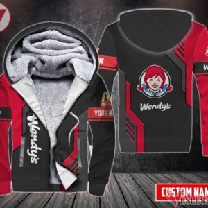 Fleece Wendy's Uniform Custom Clothes Style 27, Unique Gifts For Employee - Vesles2014s