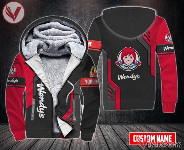 Fleece Wendy's Uniform Custom Clothes Style 27, Unique Gifts For Employee - Vesles2014s
