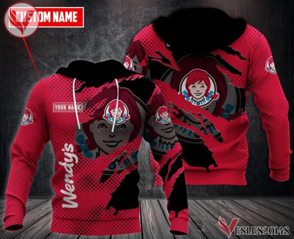 Fleece Wendy's Uniform Custom Clothes Style 29, Unique Gifts For Employee - Vesles2014s 1