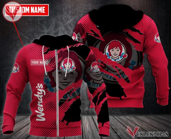 Fleece Wendy's Uniform Custom Clothes Style 29, Unique Gifts For Employee - Vesles2014s 2
