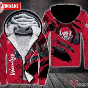 Fleece Wendy's Uniform Custom Clothes Style 29, Unique Gifts For Employee - Vesles2014s