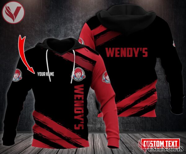 Fleece Wendy's Uniform Custom Clothes Style 3, Unique Gifts For Employee - Vesles2014s 1