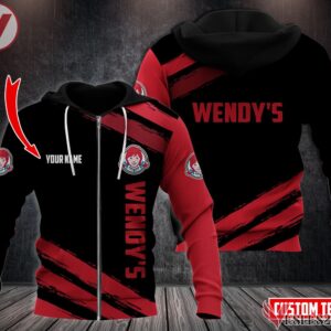 Fleece Wendy's Uniform Custom Clothes Style 3, Unique Gifts For Employee - Vesles2014s 2