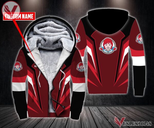 Fleece Wendy's Uniform Custom Clothes Style 30, Unique Gifts For Employee - Vesles2014s