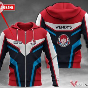 Fleece Wendy's Uniform Custom Clothes Style 4, Unique Gifts For Employee - Vesles2014s 2