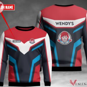 Fleece Wendy's Uniform Custom Clothes Style 4, Unique Gifts For Employee - Vesles2014s 3