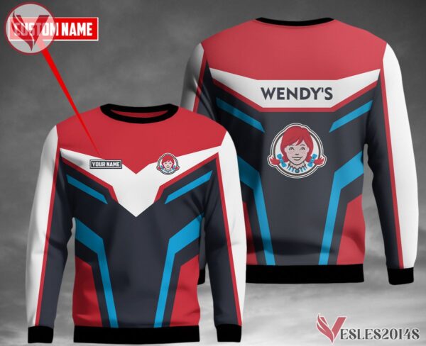 Fleece Wendy's Uniform Custom Clothes Style 4, Unique Gifts For Employee - Vesles2014s 3