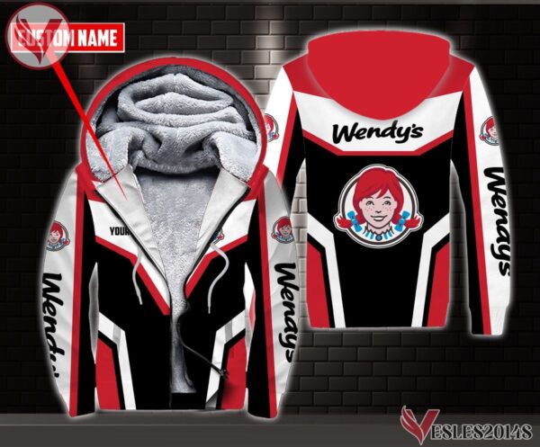 Fleece Wendy's Uniform Custom Clothes Style 7, Unique Gifts For Employee - Vesles2014s