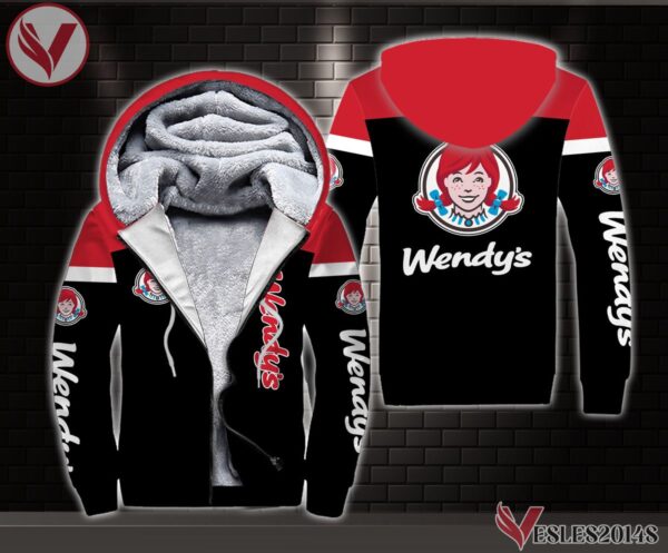 Fleece Wendy's Uniform Custom Clothes Style 8, Unique Gifts For Employee - Vesles2014s