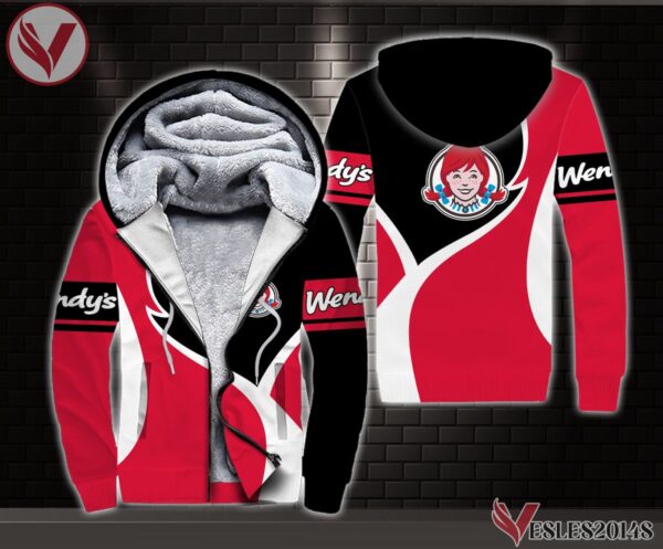 Fleece Wendy's Uniform Custom Clothes Style 9, Unique Gifts For Employee - Vesles2014s