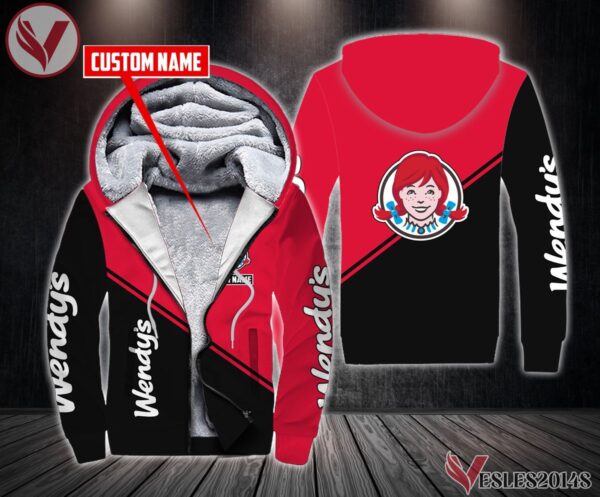 Fleece Wendy's Uniform Custom Clothes, Unique Gifts For Employee - Vesles2014s