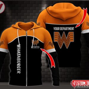 Fleece Whataburger Uniform Custom Clothes Style 1, Unique Gifts For Employee - Vesles2014s 2