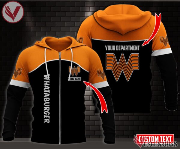 Fleece Whataburger Uniform Custom Clothes Style 1, Unique Gifts For Employee - Vesles2014s 2