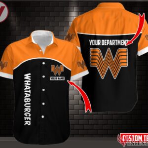 Fleece Whataburger Uniform Custom Clothes Style 1, Unique Gifts For Employee - Vesles2014s 3