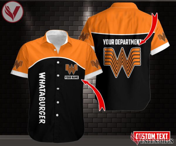 Fleece Whataburger Uniform Custom Clothes Style 1, Unique Gifts For Employee - Vesles2014s 3