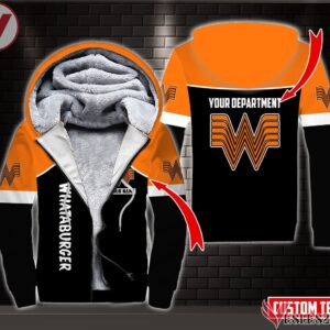 Fleece Whataburger Uniform Custom Clothes Style 1, Unique Gifts For Employee - Vesles2014s
