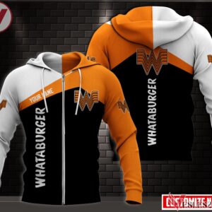 Fleece Whataburger Uniform Custom Clothes Style 2, Unique Gifts For Employee - Vesles2014s 2