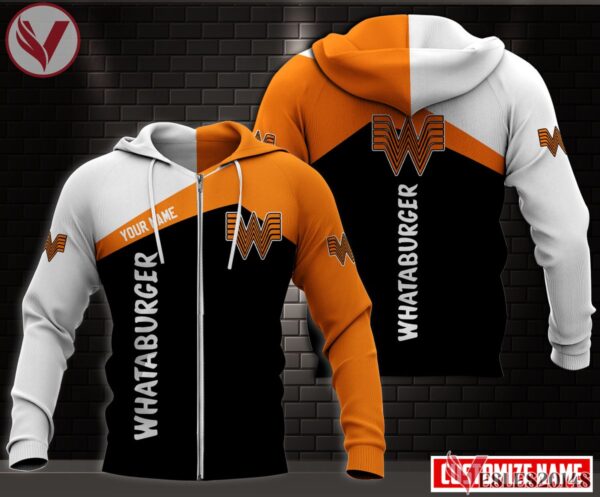 Fleece Whataburger Uniform Custom Clothes Style 2, Unique Gifts For Employee - Vesles2014s 2