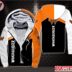 Fleece Whataburger Uniform Custom Clothes Style 2, Unique Gifts For Employee - Vesles2014s
